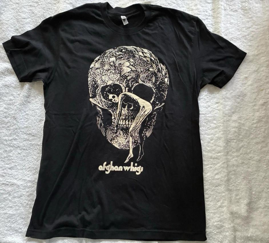 Afghan Whigs Band Skull Graphic T Shirt Full Size S5XL Unisex T-Shirt Graphic Tee