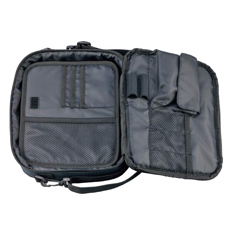MIKASA FIVB Embroidered Volleyball Referee Case, Black, AC-VRC2