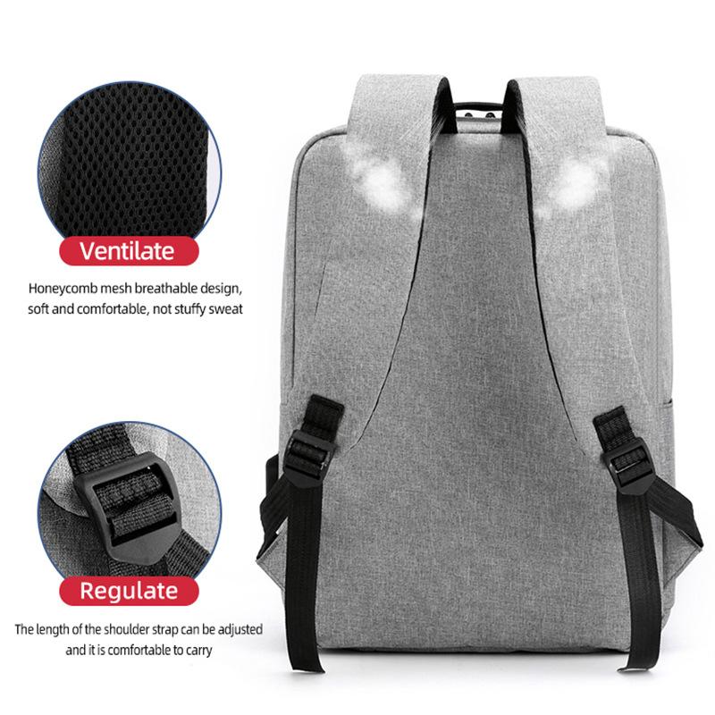 Business Backpack Casual Backpack Middle School Student School Bag Large Capacity Travel Computer Bag