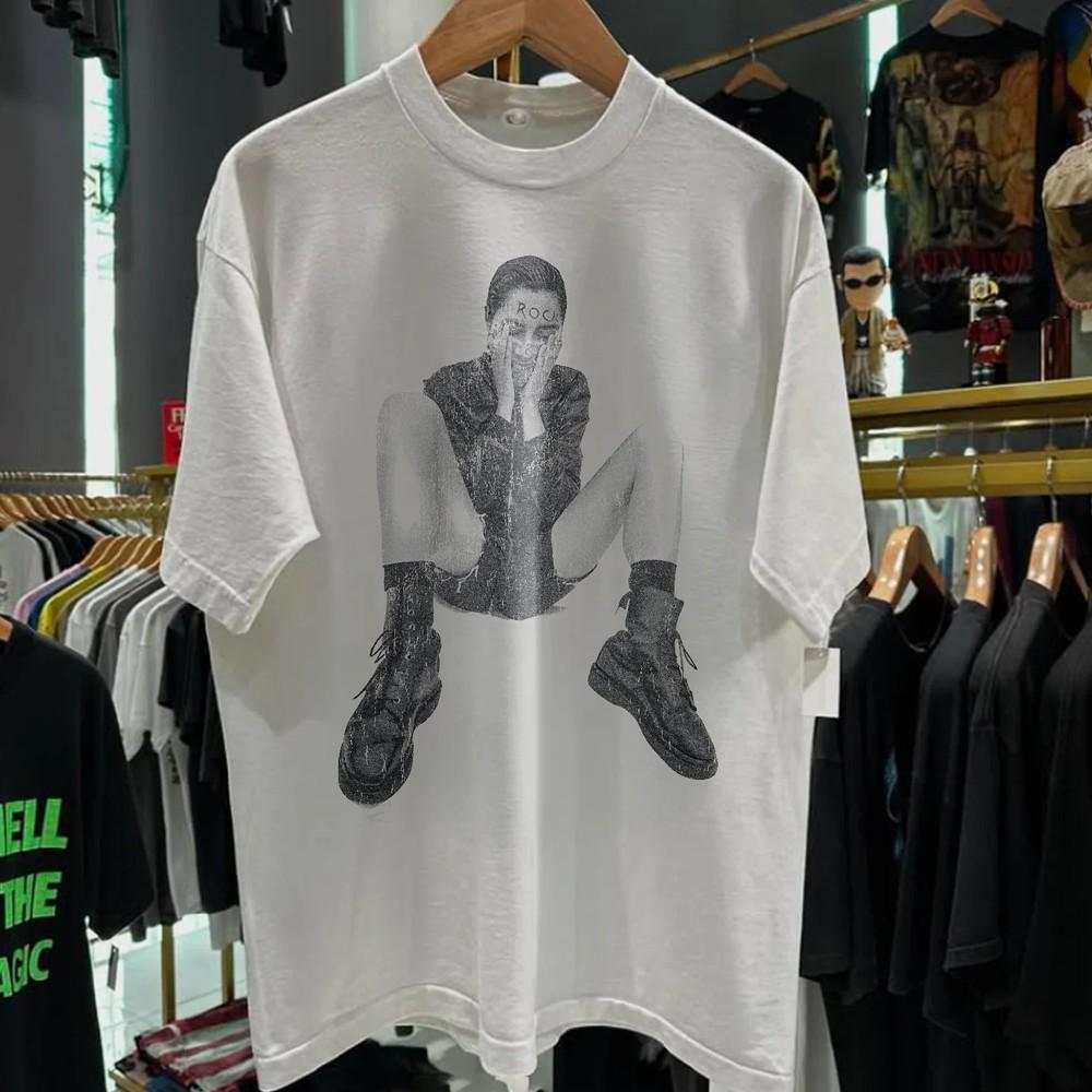 1992 Pj Harvey  Dry  Редкая стираная белая футболка Мужская большая Унисекс футболка XL