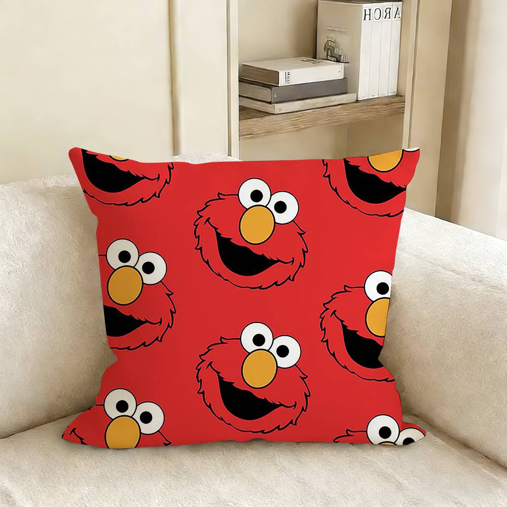 EElmoS Red Pillow Cover Sofa Cushion Cover Home Room Decoration Children Gift