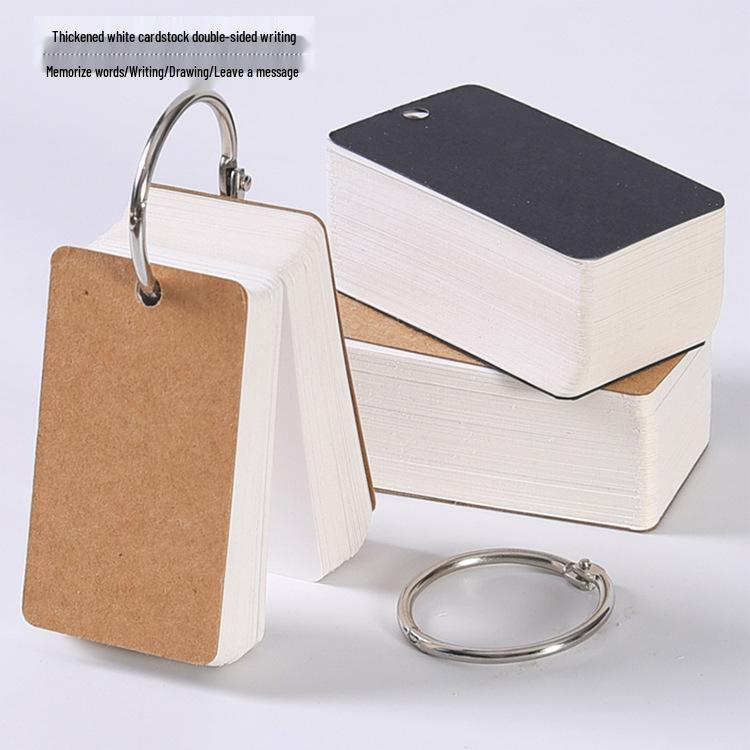 Pocket-Sized Ring-Bound Vocabulary and Note Cards