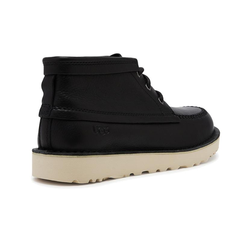 UGG Campout Chukka Uld 'Black Leather' Sneakers 1123637-BLLE
