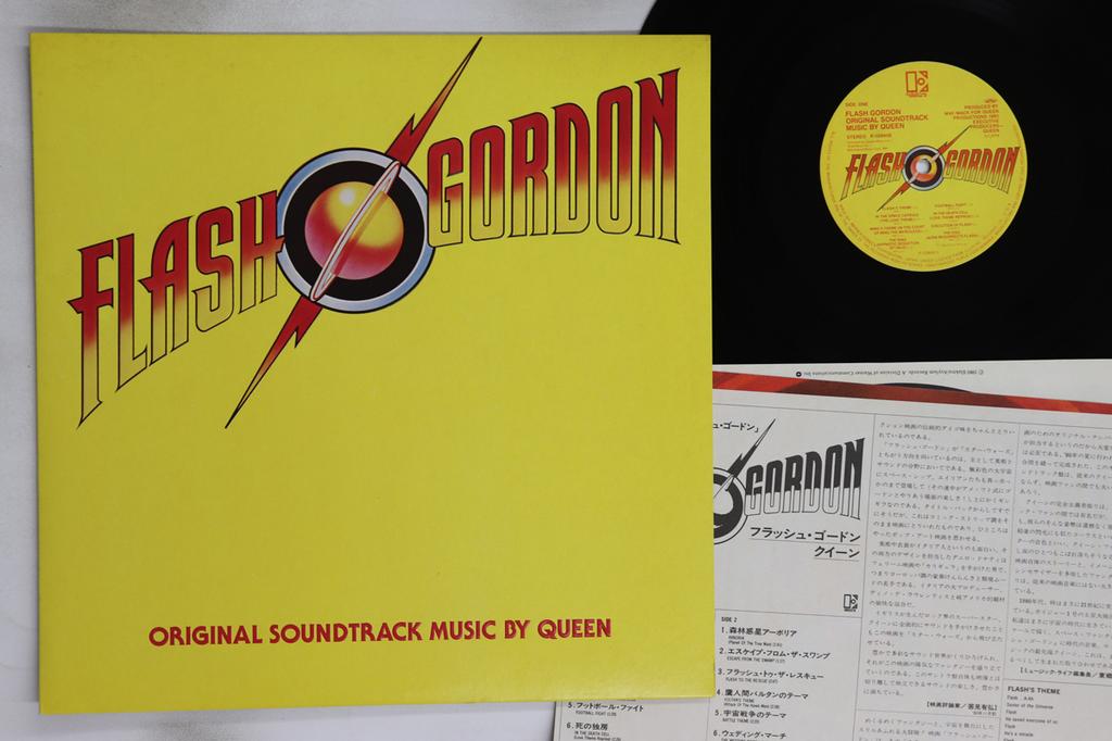 LP Record QUEEN - Flash Gordon P10960E ELEKTRA 1980 Japan Rock Used