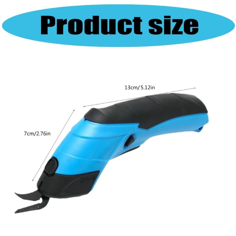 Wireless Electric Scissors Electric Fabric Scissors Electric Cardboard Cutter for Carpet Leather Fabric Paper Project