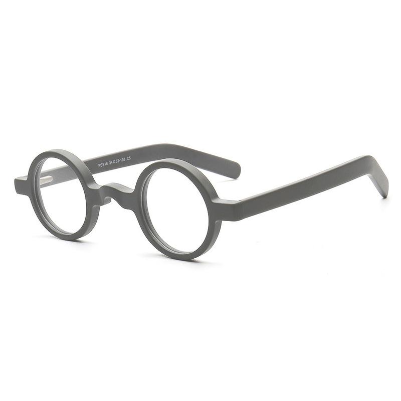 High Quality Acetate Glasses Vintage Round Men Optical Prescription Eyeglasses Frame Women Japanese Luxury Brand Eyewear PES18