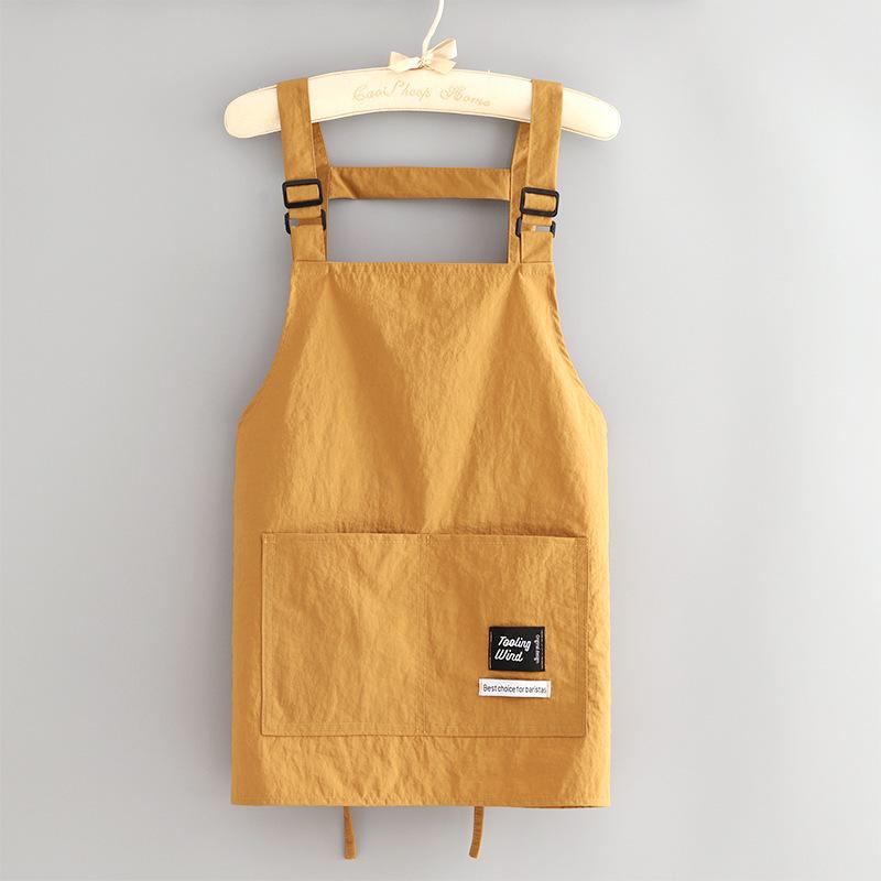 Stylish Water-Resistant Waist Apron: Durable, Printed Kitchen & Baking Wear for Men & Women