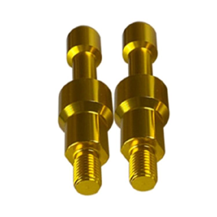 

Mirror Hole Plugs Rearview Side Mirror Hole Plugs Screw for Motorcycles 1 Pair M10 золотой