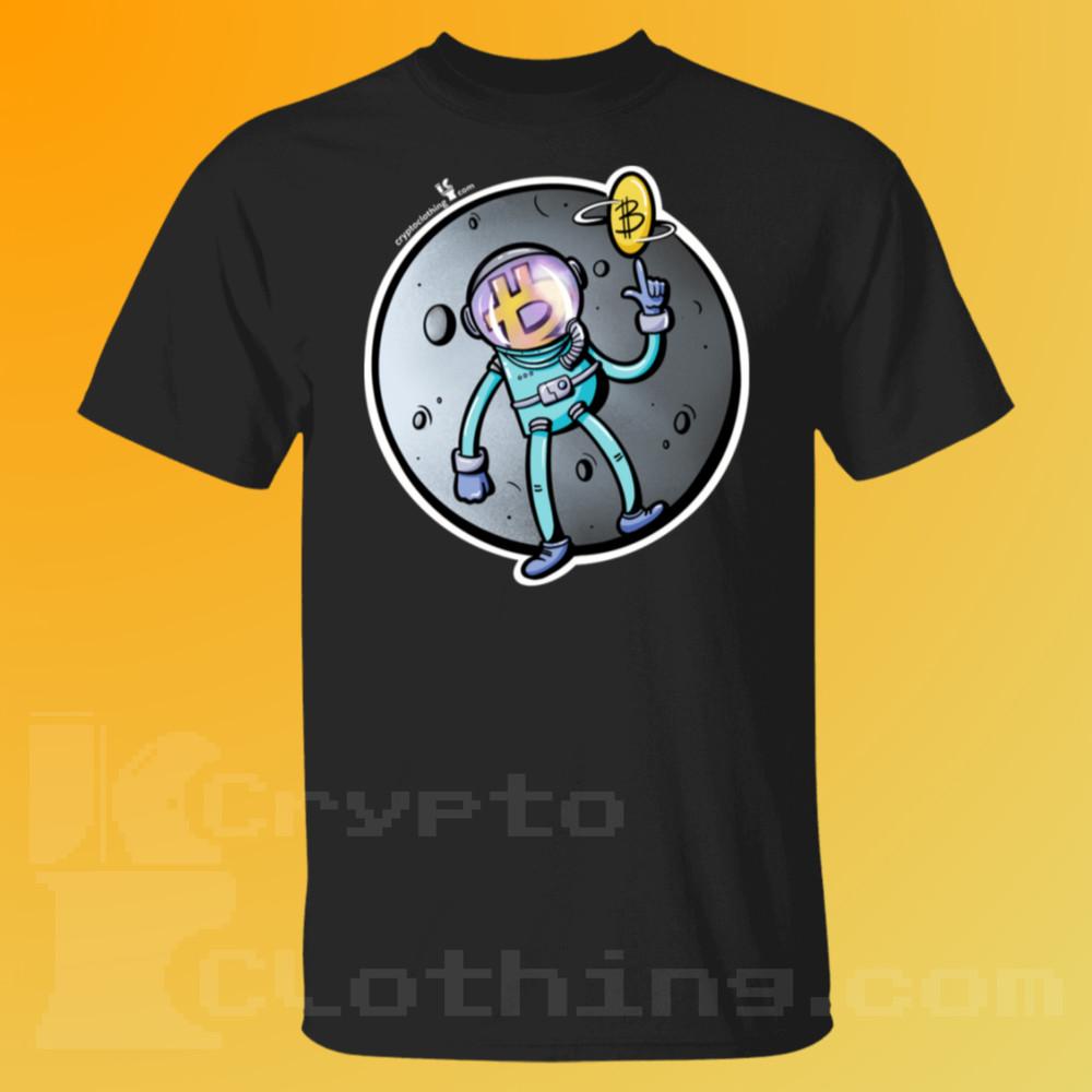 Bitcoin BTC Crypto Cryptocurrency Altcoin HODL Black T-Shirt UPC73 Unisex T-Shirt L