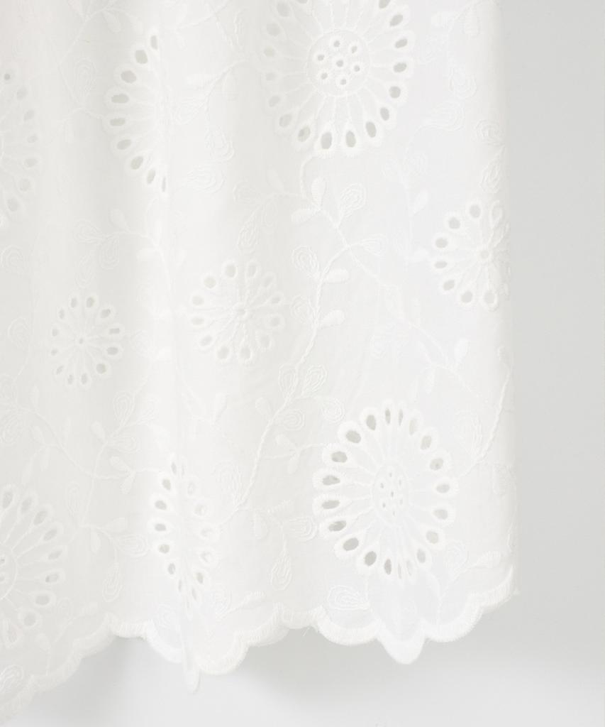 Salon De Yon Marine Grace Long Skirt_ White