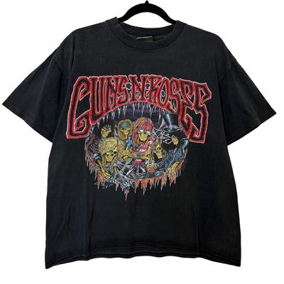 1992 Guns N Roses Tour T Shirt Sz L (B1006)
