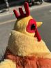 JI Chicken Plush Toy for Claw Machines - Birthday Gift (Image for Reference Only)