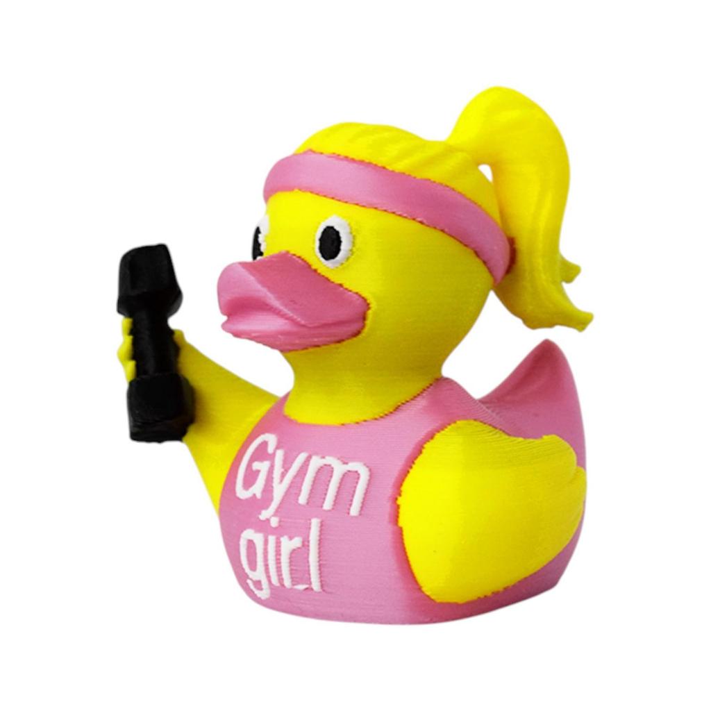 3D Printed Duck Ornament - Creative Fitness Series for Desktop Prank Party