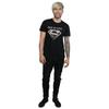 DC Comics Mens Superman Man Of Steel Shield T-Shirt