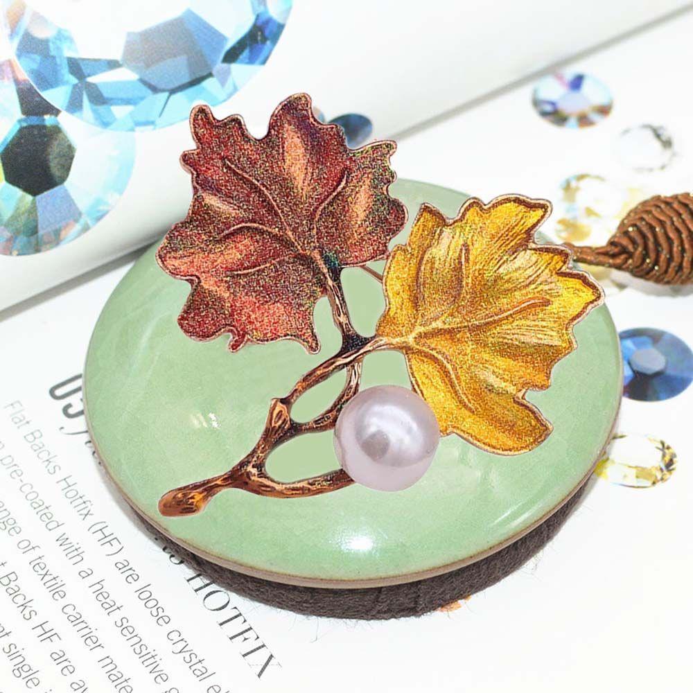 

Elegant Pearl Women Fashion Jewelry Dripping Brooches Brooches Pins Gold
