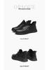 Red Dragonfly Women's Genuine Leather Casual Sports Shoes - Autumn/Winter Warm Plush Cotton Lined Sneakers.