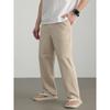 Hengyuanxiang Men's Linen Blend Straight Leg Casual Pants