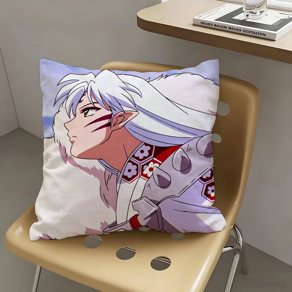 1pc Sesshomaru Pillow Case Fashion Square Pillowcase Bedroom Sofa Room Ins Decoration Leisure