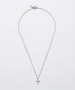Ag47 N.È-N-10 Cross Cubic Necklace