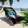 Elder-Ring Print Beach Towel, Large Soft Quick Dry Towel for Beach Camping Swimming