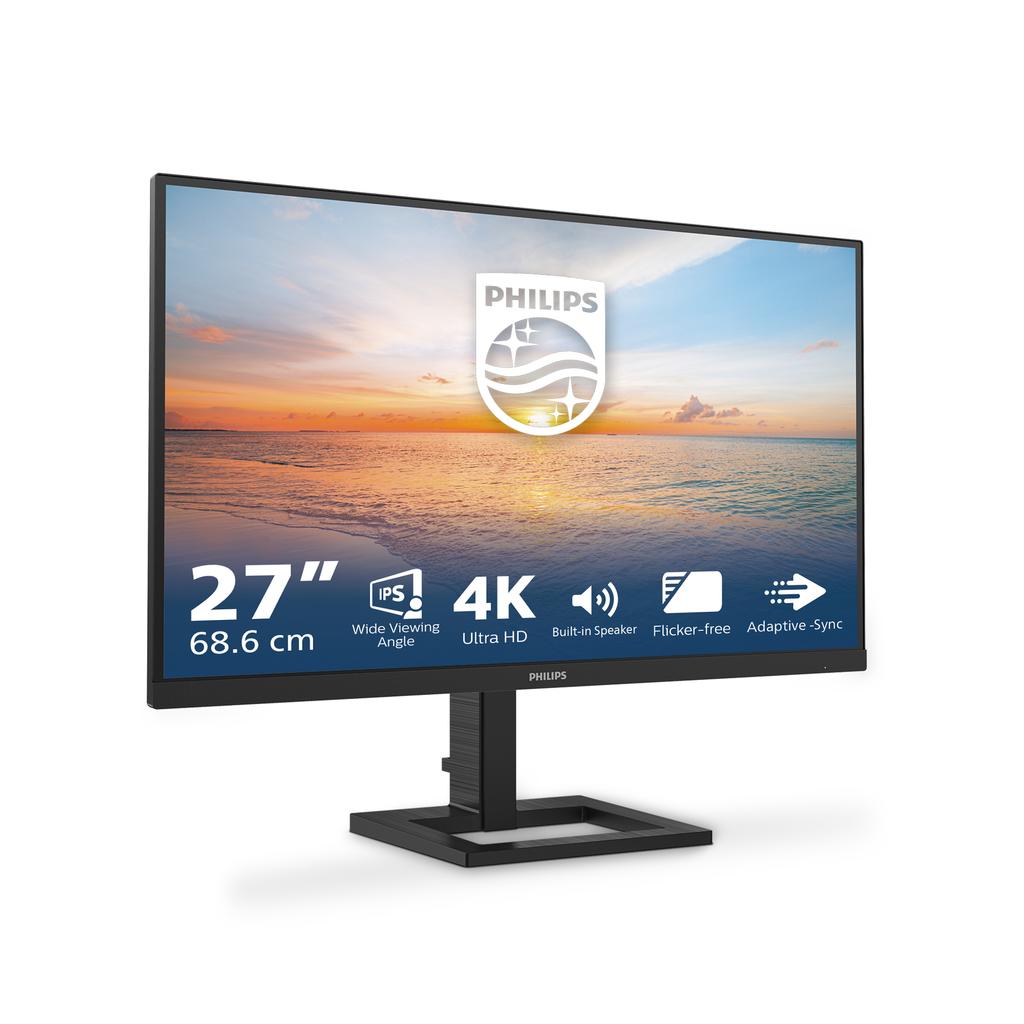 Monitor Philips 27" 4K Led 27E1N1800Ae Czarny