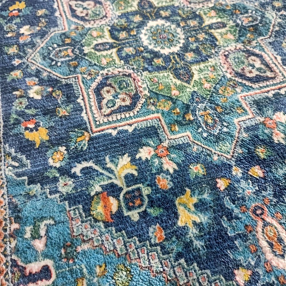 Koberec v bohémském stylu pro vilu, perský evropský vintage marocký styl, americký obývací pokojový koberec, obývací pokojová rohož, deka na pohovku a konferenční stolek,