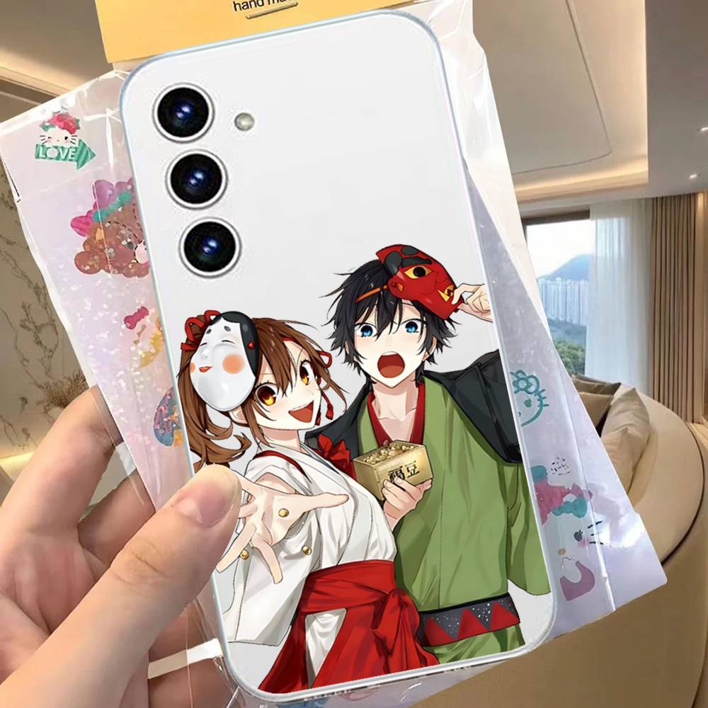 Cute Anime Horimiya For Samsung Galaxy A52 A12 A51 S21 Edge S22ULTRA S23 S20LITE Plus Ultra Transparent Cover