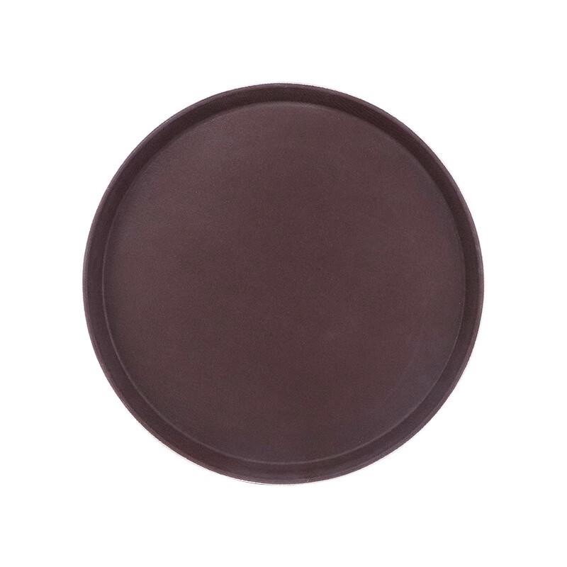Maidekai Tempered Non-Slip Round Serving Tray