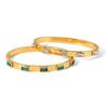 Summer Titanium Steel Bracelet - Fashionable and Versatile Stainless Steel Zirconia Set Bracelet with Retro Design Hand Ring