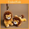 Portachiavi Giocattolo Peluche Leone Cartone Animato Animale Cartone Animato Peluche Corto Ciondolo Zaino Regalo