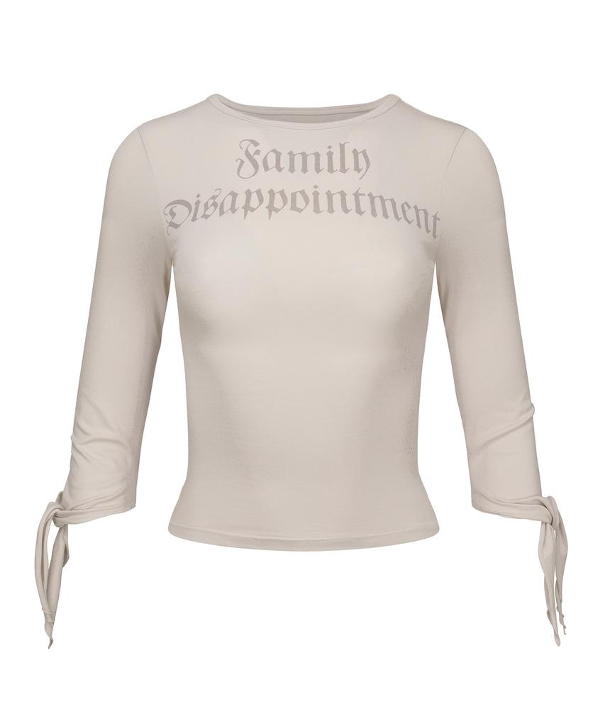 SCULPTOR Tie Sleeve Tee Raw