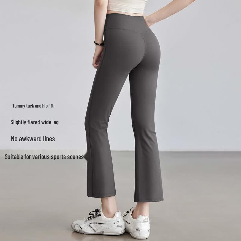 Youyou Women s Slim-Fit Bootcut Fitness Pants L