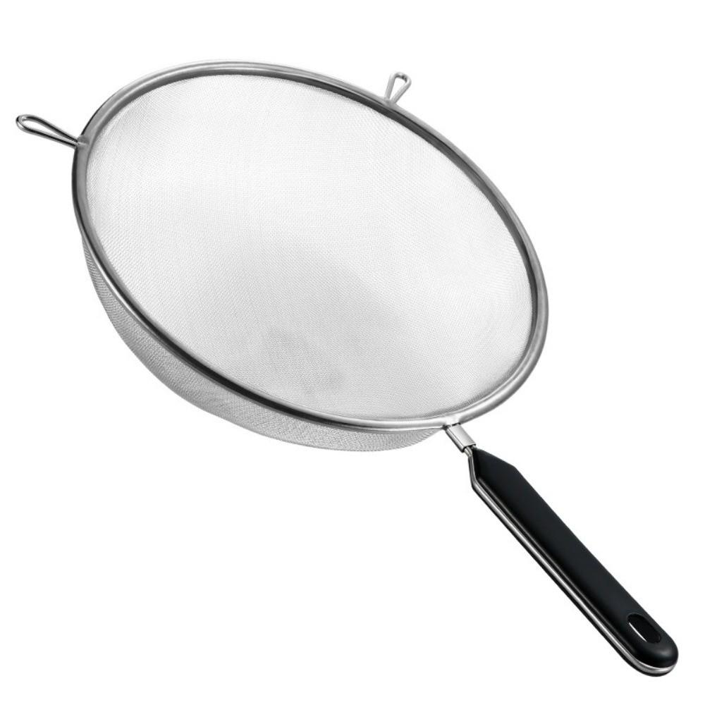 12 14 16 20 22cm Food Strainer Colander Stainless Steel Fine Mesh Strainer  for Kitchen