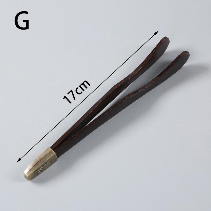 

Чайная ложка из натурального бамбука, китайская чайная лопатка Гунфу, зажимы для чая, кисть для чайной церемонии в форме рыбы, аксессуары для чайной посуды