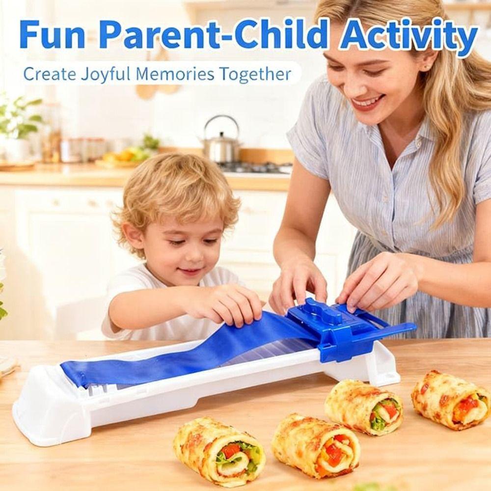 2Pcs DIY Sushi Vegetable Roller Simple and fast to use Vegetable Rolled Meat Machine Cooking Tools