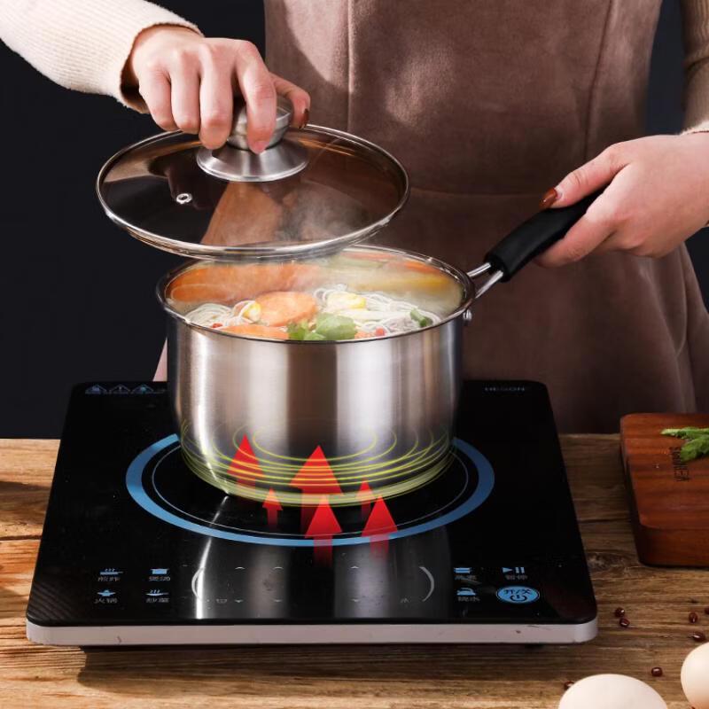 Adneny Classic Series 18cm Stainless Steel Milk Pot