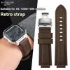 Für Casio kleine quadratische Uhr AE1200/1300/1000 SGW-500H/W218 A159 A158 A168 retro mattiertes Rindslederarmband echtes Lederarmband