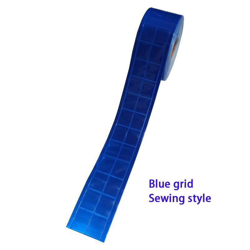 

1-20 Meters 5CM High Brightness Reflective Strip PVC Night Light Sticker Vest Car Seam Reflective Safety Warning Tape Strip 1 Meter синій
