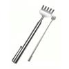Pen-Style Retractable Back Scratcher - Stainless Steel Portable Itch Relief Tool, Multi-Function Massager
