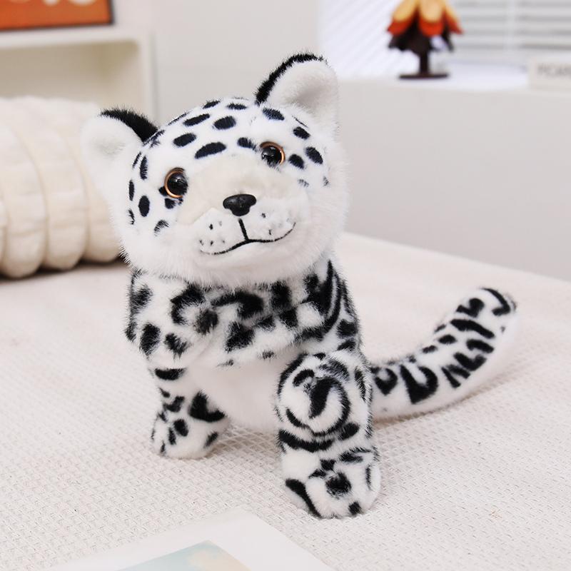 Tiger Lion Leopard Bracelet Snap Ring Doll Simulated Forest Animals Interactive Toy Wrist Band Home Decor Gift Curtain Storage