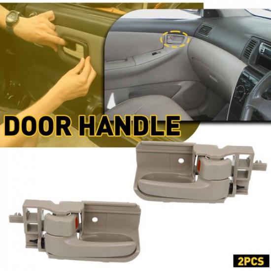 2/4Pcs Ide Interior Door Handle LH RH Side For Corolla Toyota Matrix Beige