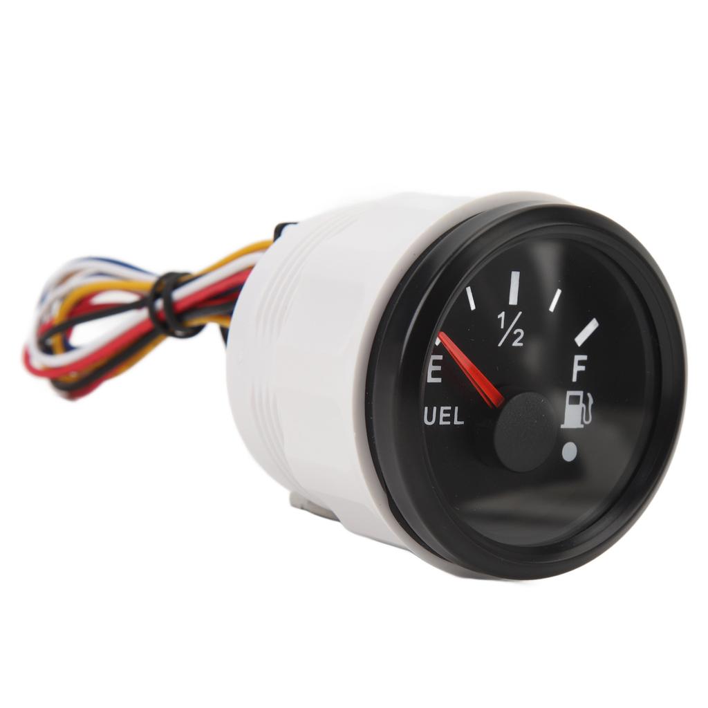 9‑32V 52MM Marine Fuel Gauge 240‑33 Ohm Digital Fuel Meter for Yachts Fishing Boats