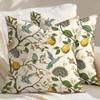 Floral Pattern Throw Pillow Cover Soft Farmhouse Pillow Cover Decorative Pillow Case  Home Decor