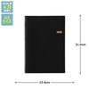 NOLTY April A5 9607 Planner, 2026, Start, Weekly, Black,