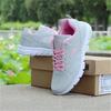 Waterproof Casual Leather Surface White Running Shoes White Ball Shoes Tennis Shoes