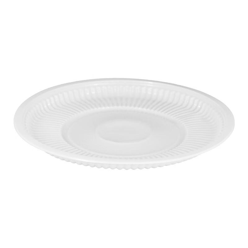 

WS Disposable Transparent Round Plastic Plates