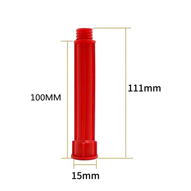 5/10pcs Caulking Nozzle Tips Plastic Caulking Extension Tubes Caulk Applicator Caulking Nozzle Replacement Windows Doors Home