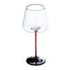 Copas de vino tinto y negro de 550 ml para el hogar, estilo nórdico, creativas, ligeras, de lujo, sin plomo, vaso de cristal, para cocina, bar y bebidas