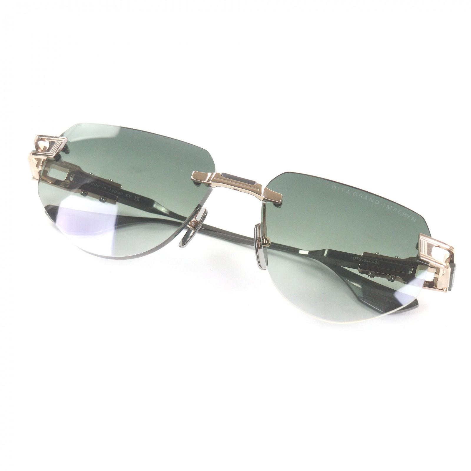 

Pristine DITA sunglasses GRAND IMPERYN gold Titanium mens DTS164-A-02 Used