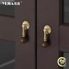 Wardrobe Door Handle Kitchen Door Pulls for Cabinets Wood Cabinet Nature Style Wooden Cabinet Handle Furniture Hardware